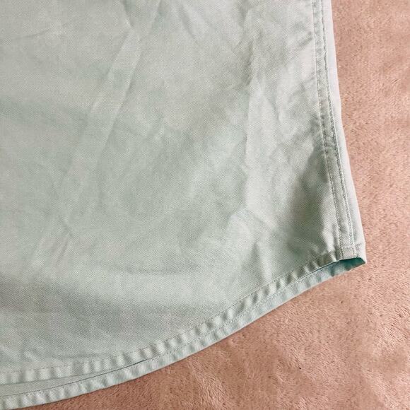 LL Bean Shirt Mens Large Seafoam Green Long Sleeve Collared Button Up‎ Pocket - Picture 7 of 9